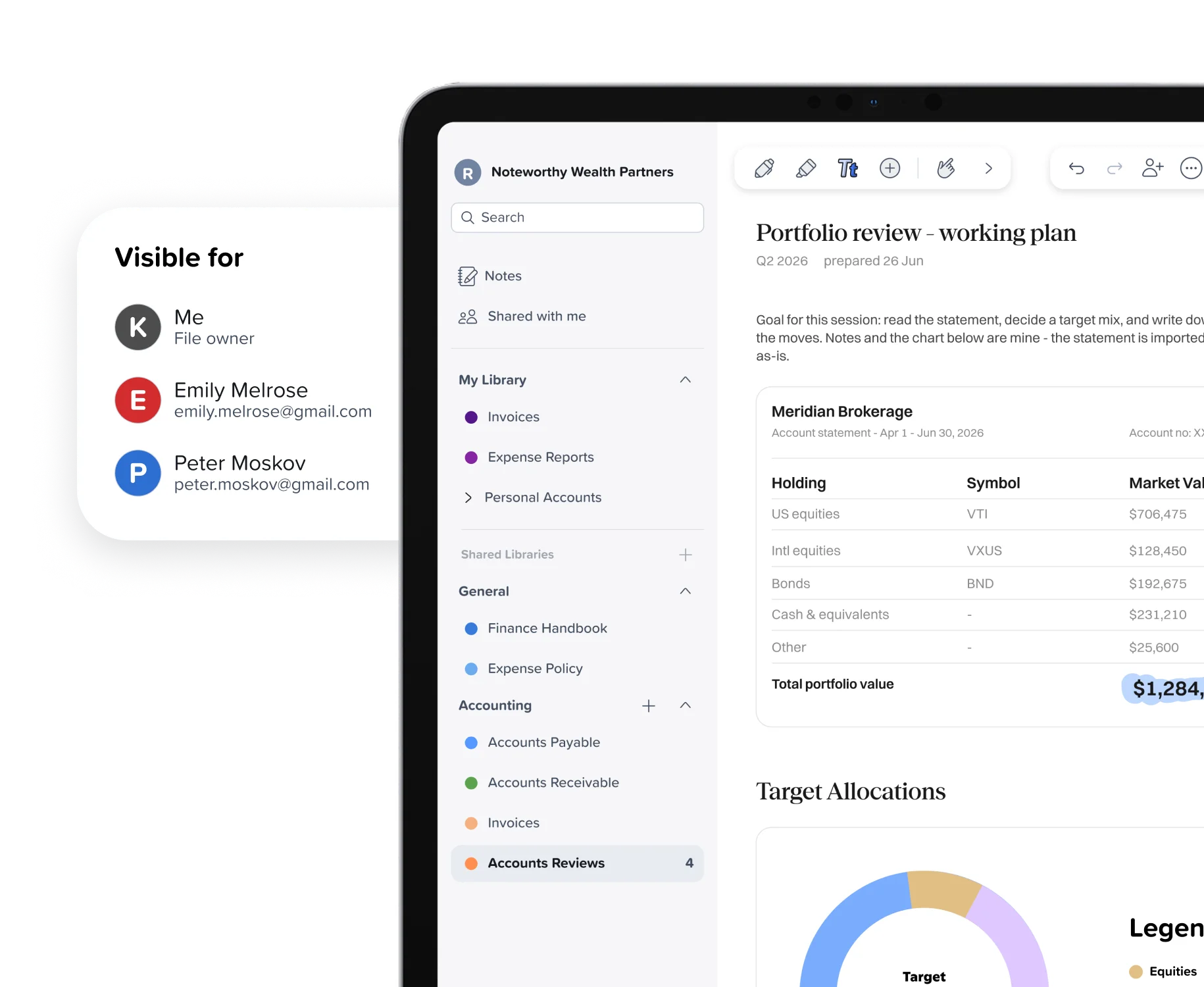 Keep every advisor in sync